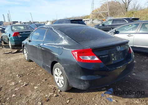 2012 Honda Civic Lx z USA, uszkodzony, nr VIN 2HGFG3B56CH511004